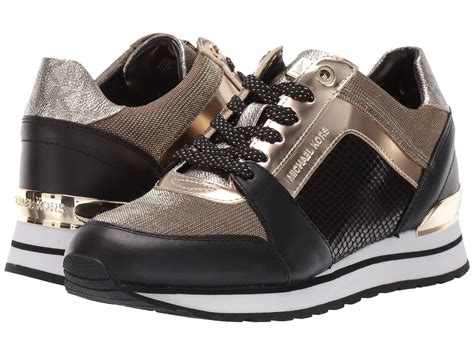 michael kors black sneakers womens|zappos Michael Kors sneakers.